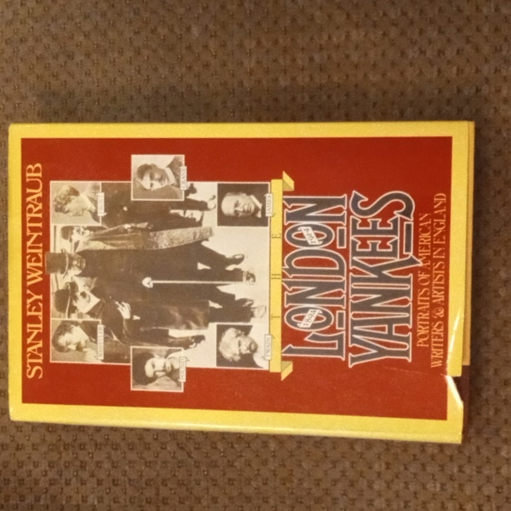 2/$10 London Yankees Portrait of American Writers Artists England 1894-1914 Book